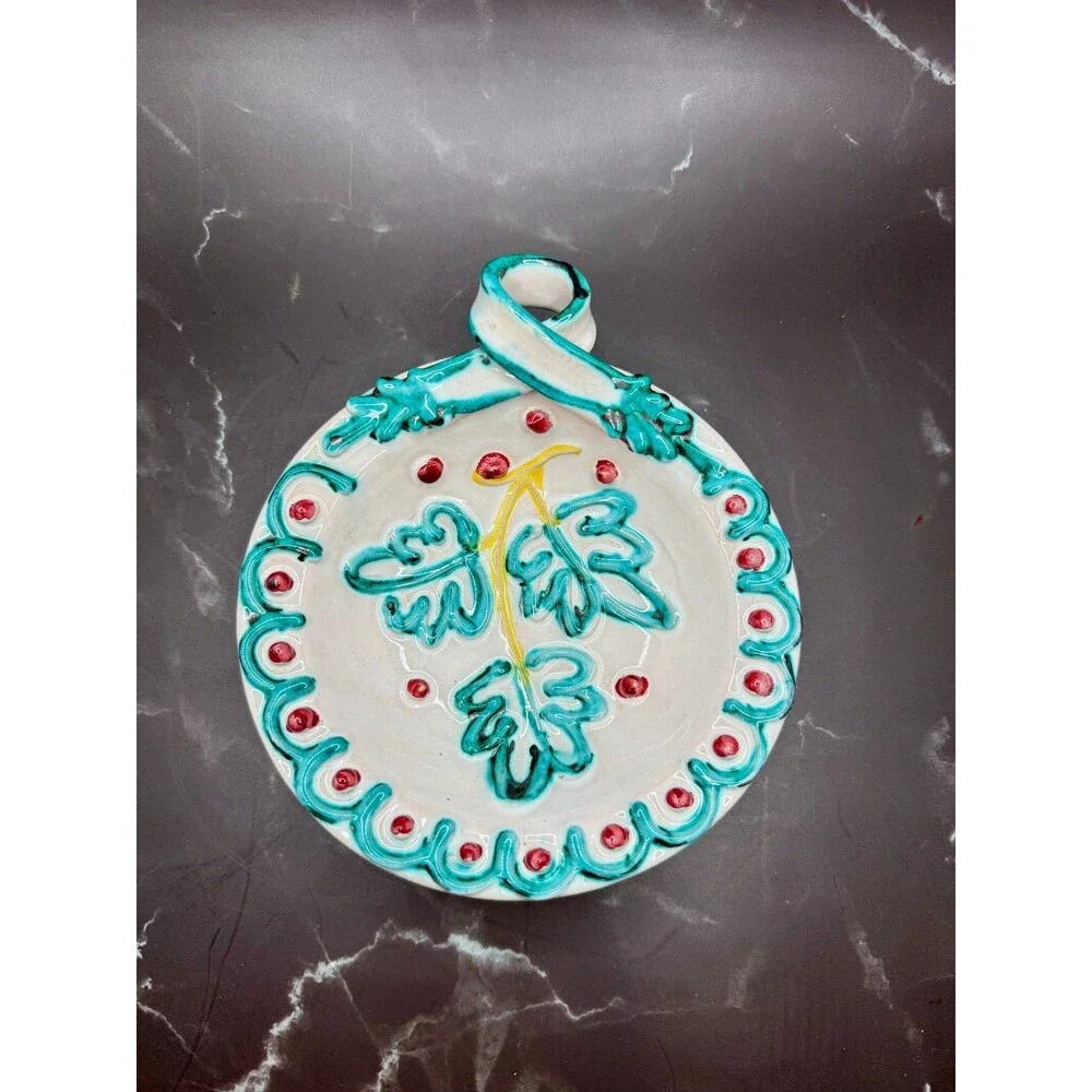 Fratelli‎ Fanciullacci Pottery Ceramic Candy/Nut Bowl Dish Italy